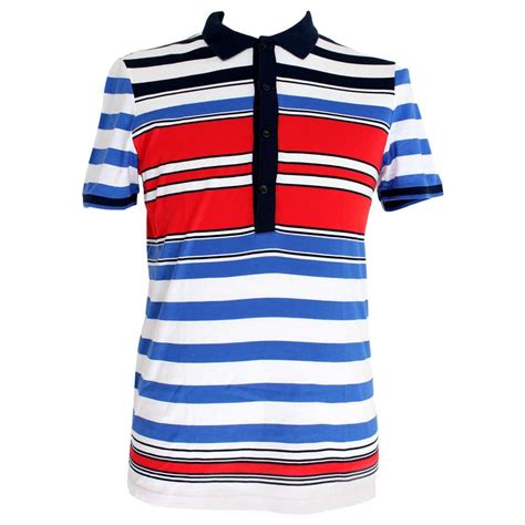 gucci red white blue polo